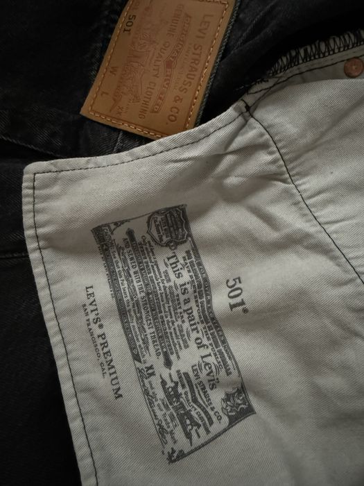 Blugi LEVIS 501 Gri Barbati | Marime 48 x 32 (Talie 126 cm)