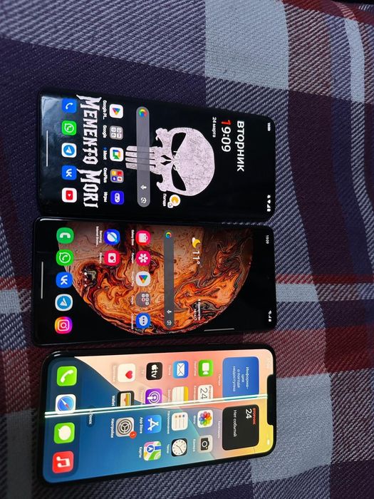 Обменяю 3 телефона