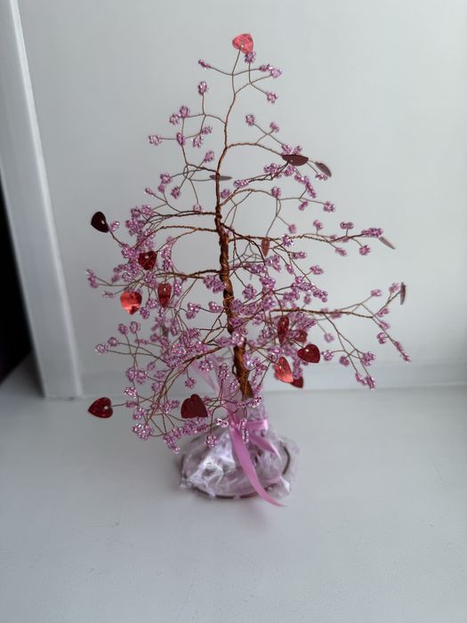 Деревце любви из бисера