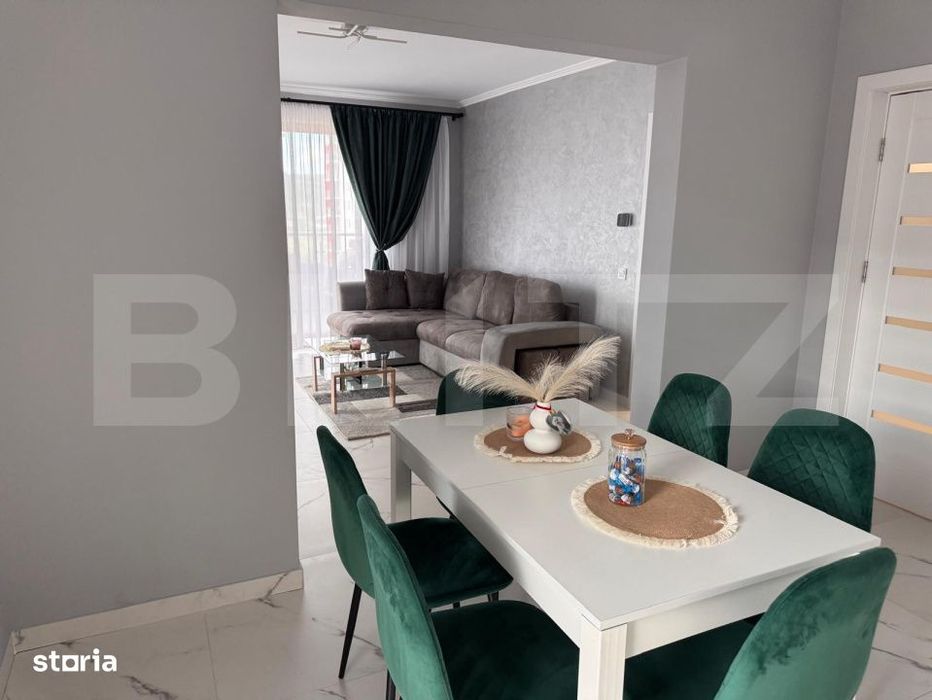 Apartament 2 camere, 62 mp, zona Tudor