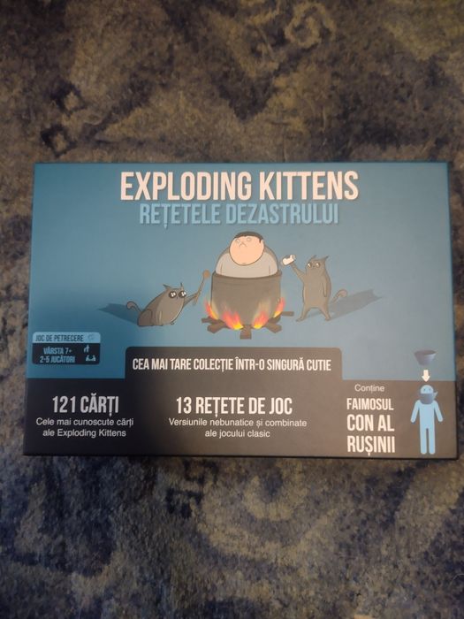 Jocuri de societate. Exploding Kitties, Scapa cine poate, Uno