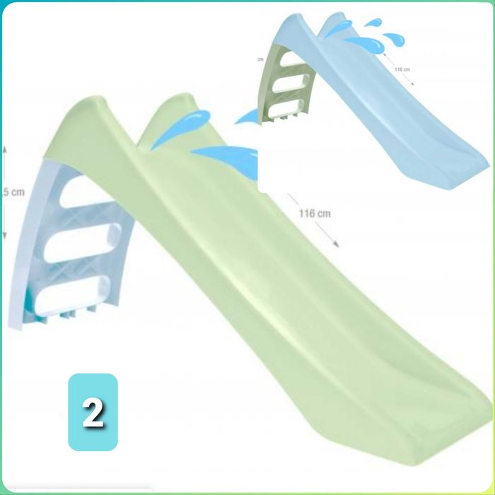 Пързалка улей parzalka Dino Pooh Verena Wavy