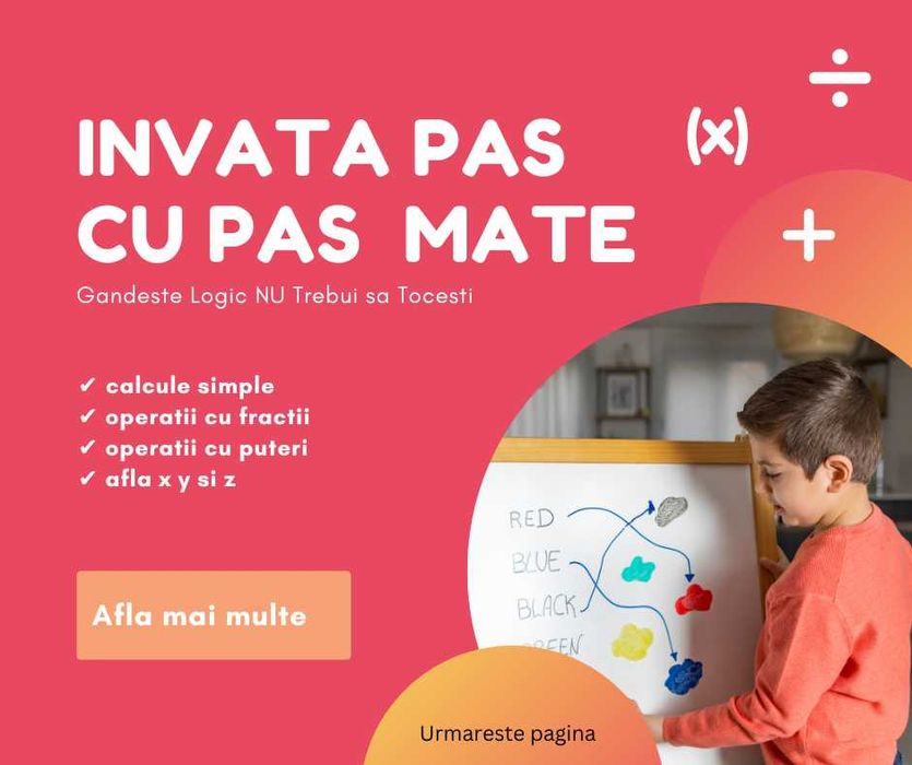 Activități creatoare,  învățare matematică si dezvoltare, Sighet