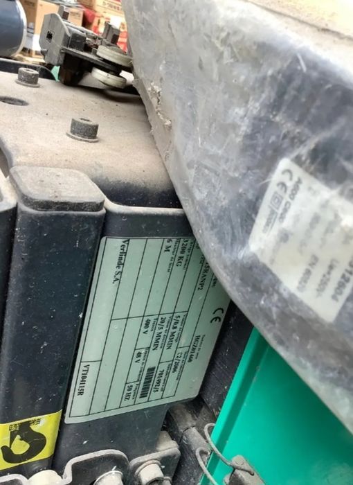 electropalan 3.2 tone pod rulant verlinde vt 1 eurobloc