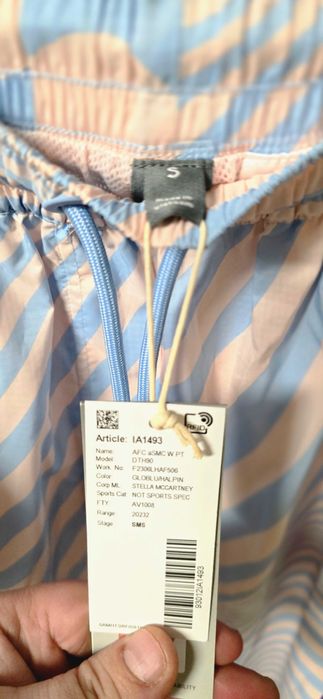 Vand trening adidas by Stella McCartney × Arsenal marinea S oversize