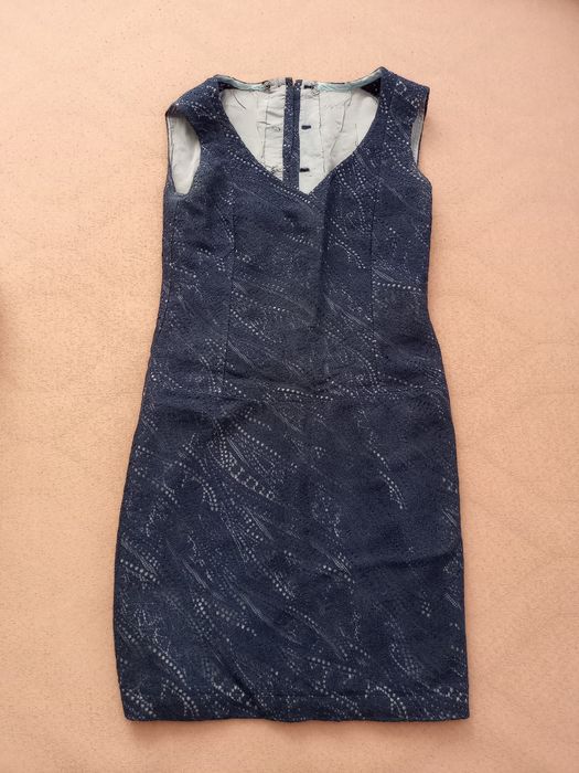 Rochie casual bleumarin