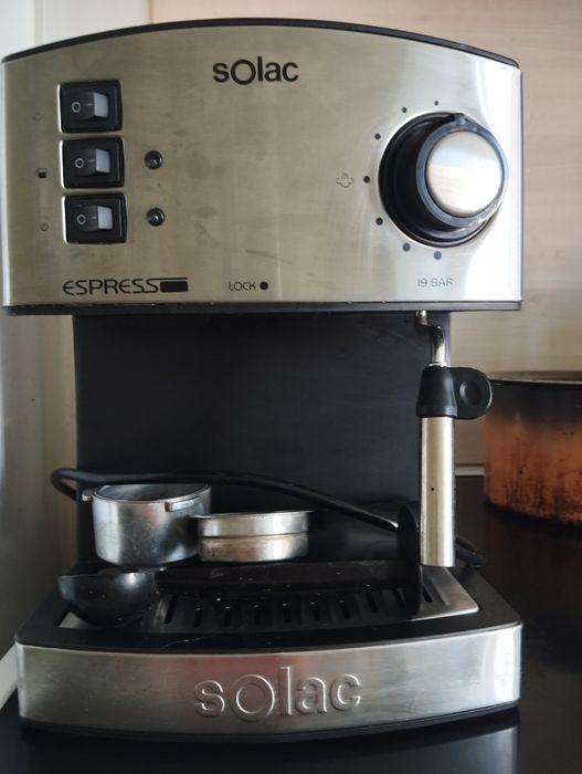 Кафе машина solac espresso 19 bar