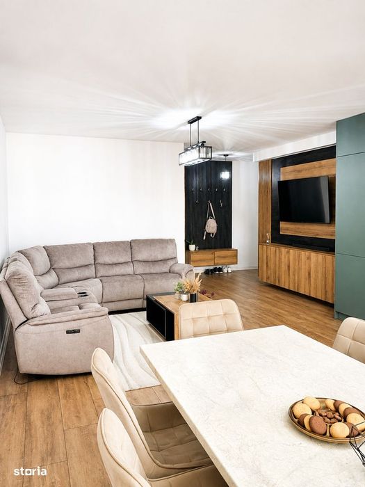 Apartament 3 camere , finisat LUX ,2 Parcari, Vedere Panoramica , Zona — fotografia 1