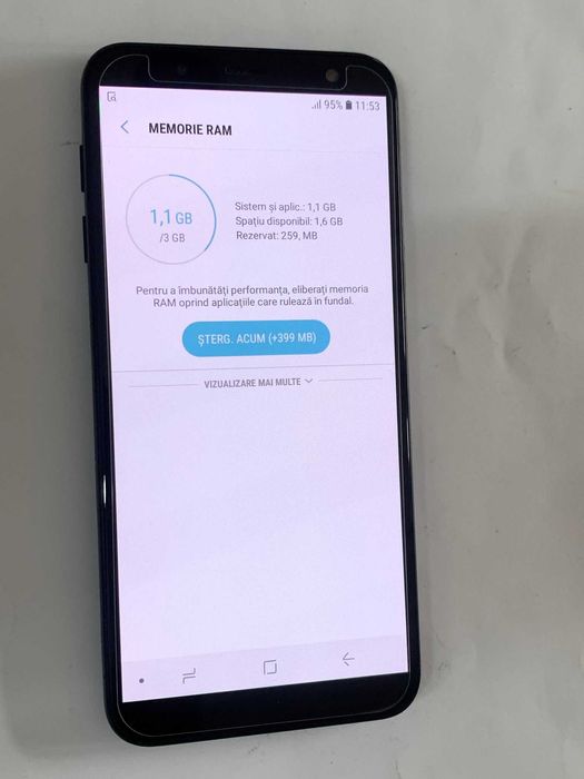 Samsung J6 dual sim cu amprenta si face id +card cadou