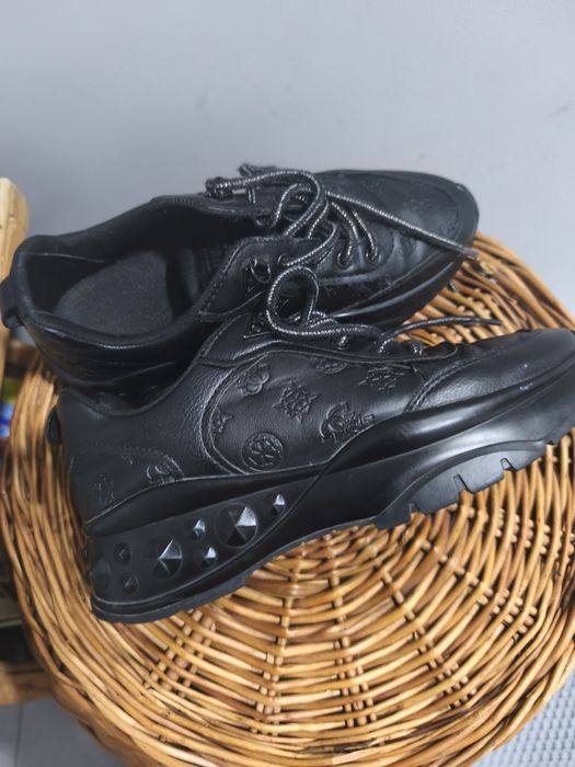 Маратонки на Guess естествена кожа