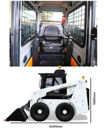 Мини фронтальный погрузчик SAAO SH100