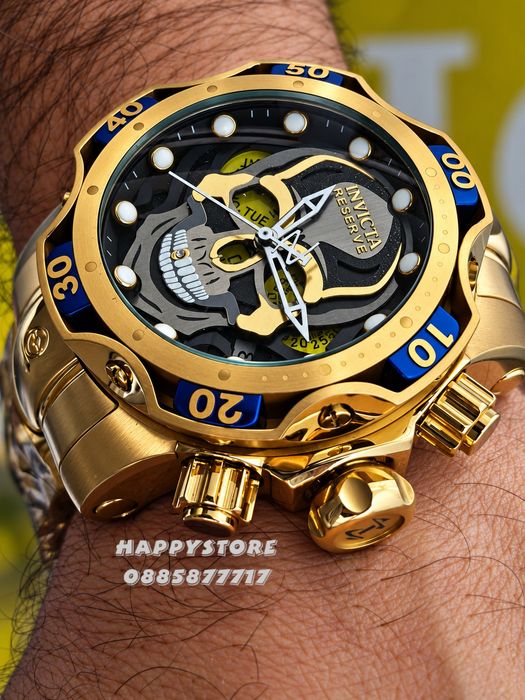 INVICTA Golden Reaper 54 mm, Инвикта нов мъжки часовник