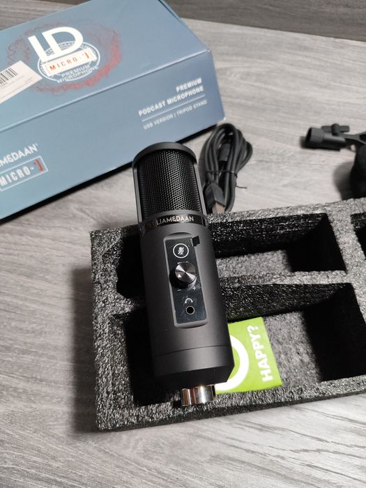 ПРОМО ! Liam & Daam Професионален микрофон за стрийминг / студио !