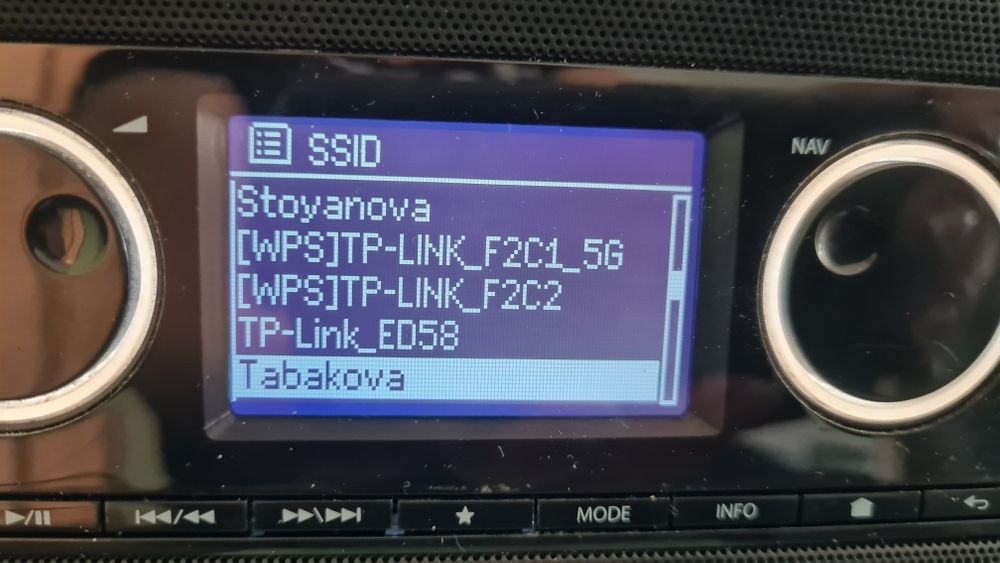 Medion I-net, FM, DAB+,USB player.