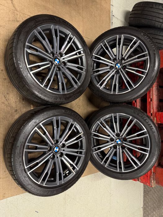 Jante Originale BMW Seria 3, 4 (G20, G22) R18 M790 Anvelope Vară Michelin