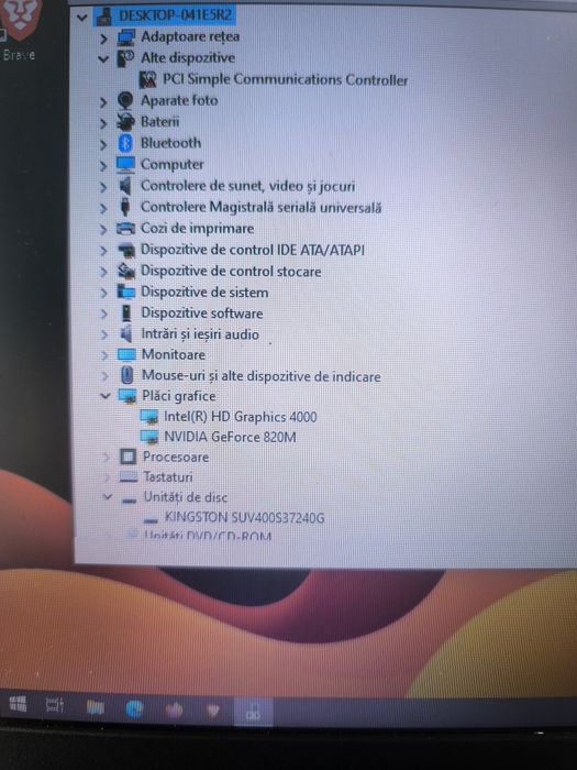 Laptop Acer Aspire E1, 8gb RAM, 256 ssd Kingston, placa video dedicata nvidia