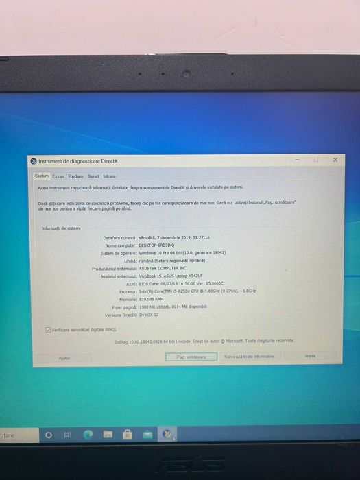 NDP Amanet NON-STOP Sos. Giurgiului 119 LAPTOP ASUS X542U (56502)