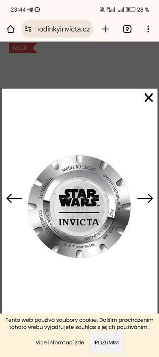 Soat INVICTA original  150$