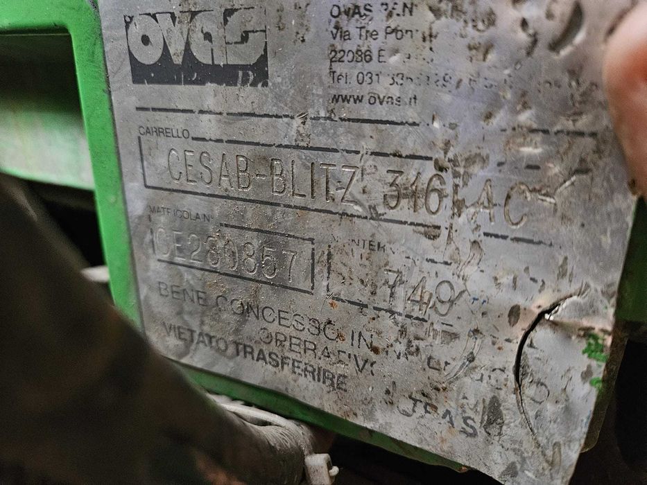 Stivuitor Electric Cesab Blitz 316