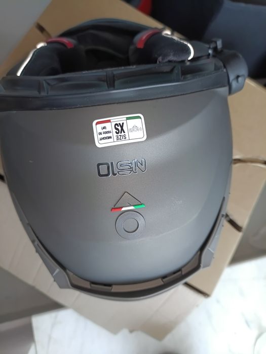 Casca moto NOS NS10 xs 1600g cu intercom Ejeas Q8 si Pinlock cadou