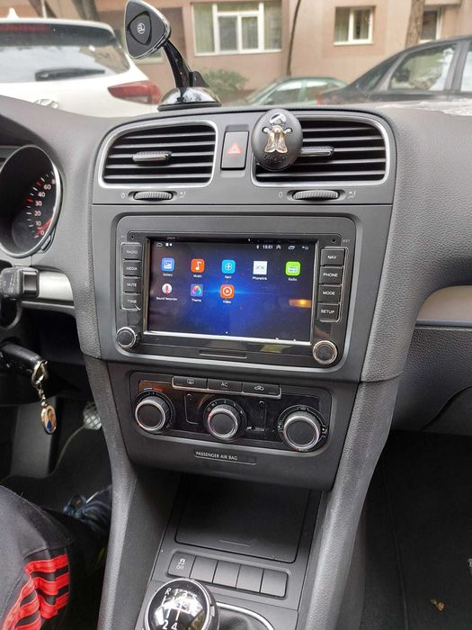 Navigatie Android Golf 6 Waze YouTube GPS BT