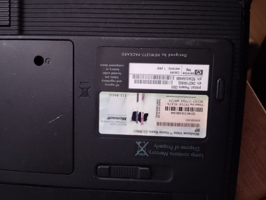 Ноутбук на запчасти