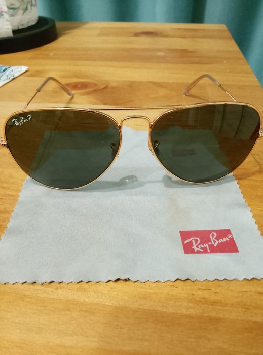 Ray Ban Aviator Original RB3025, Polarizați, Large Noi