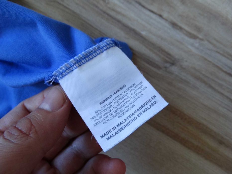Найк Nike Dri Fit Cotton Tee женска синя тениска размер L