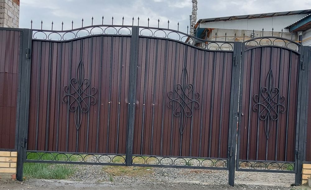 Ворота с установкой