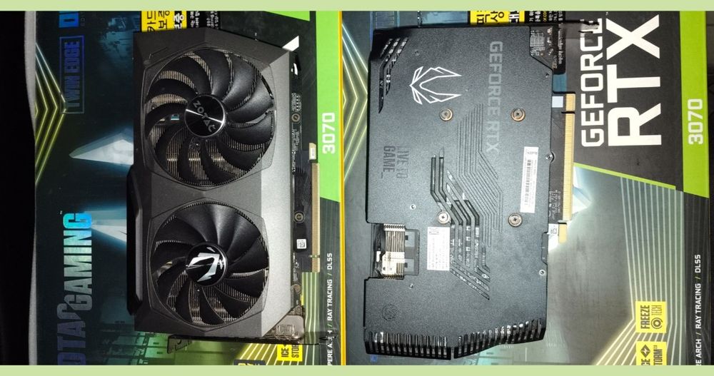 РАСПРОДАЖА!!! Рабочие видеокарты оптом и в розницу! RTX 3070 ZOTAC