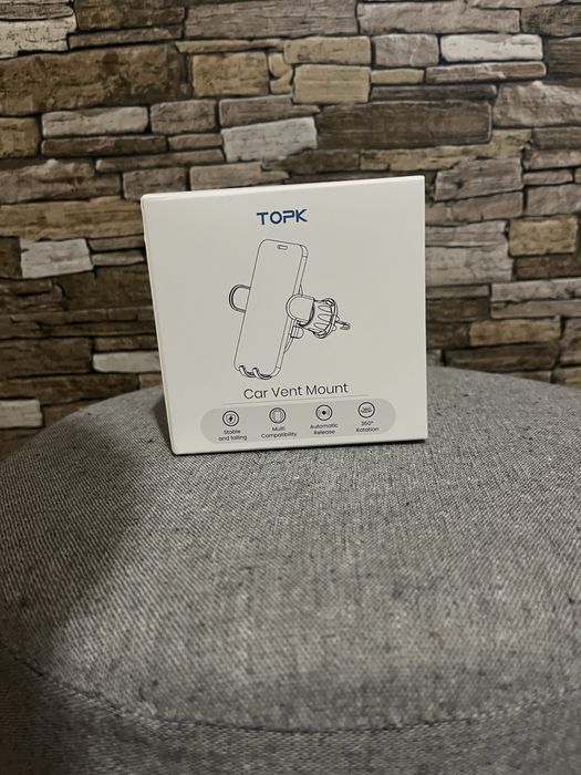 Чисто нова автоматична стойка за телефон за кола-в опаковка