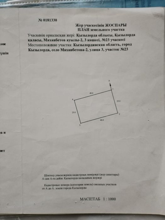 Жер Сатылады СРОЧНА !!!