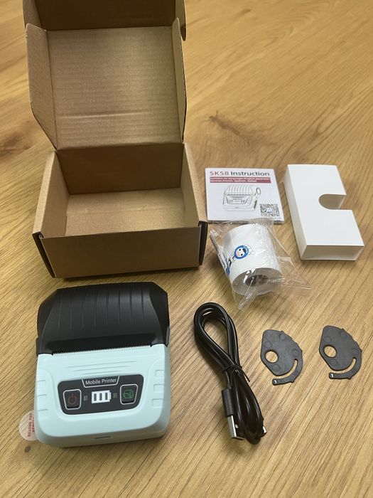 Imprimanta termica pt etichete cu lipici sau nu