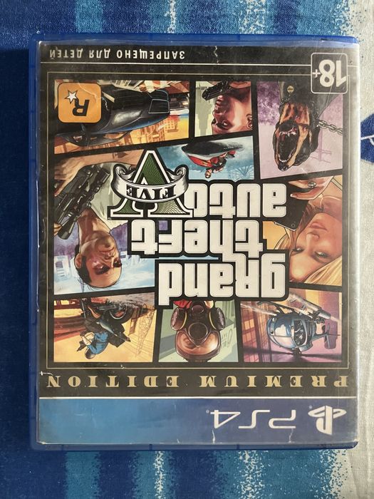 Ps4 игры Gta5 и Horizon
