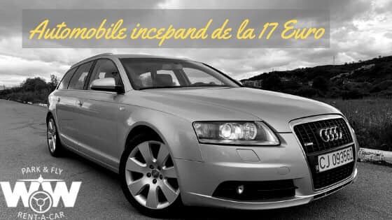 Inchirieri auto/ rent a car Cluj-Napoca de la 14 eur/zi
