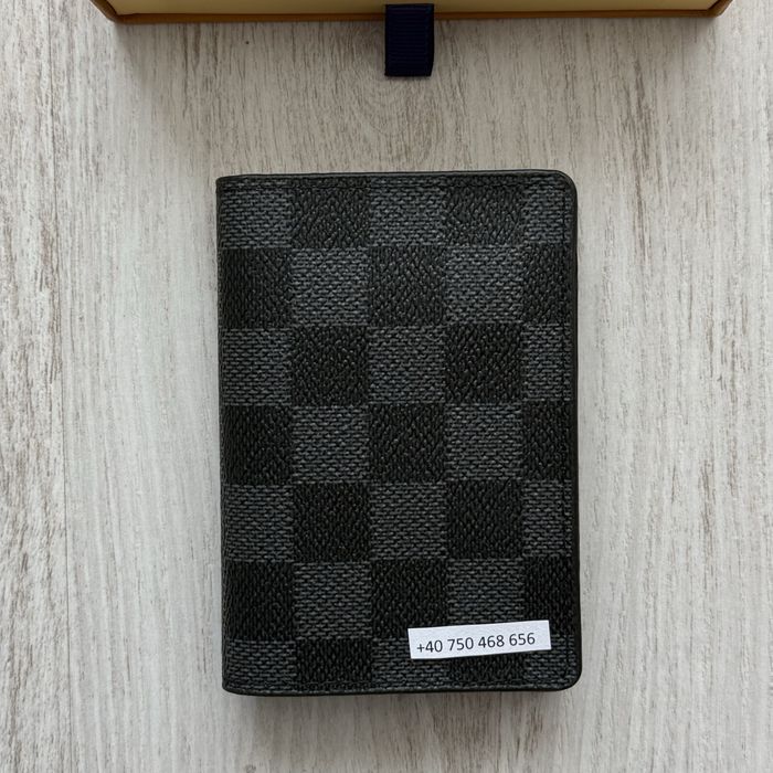 Card Holder Louis Vuitton Negru