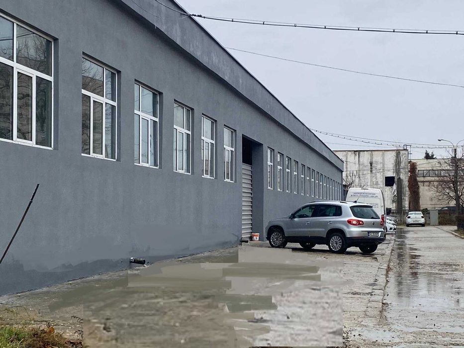 Proprietate industriala de inchirat 950 m2 Hala + Birouri