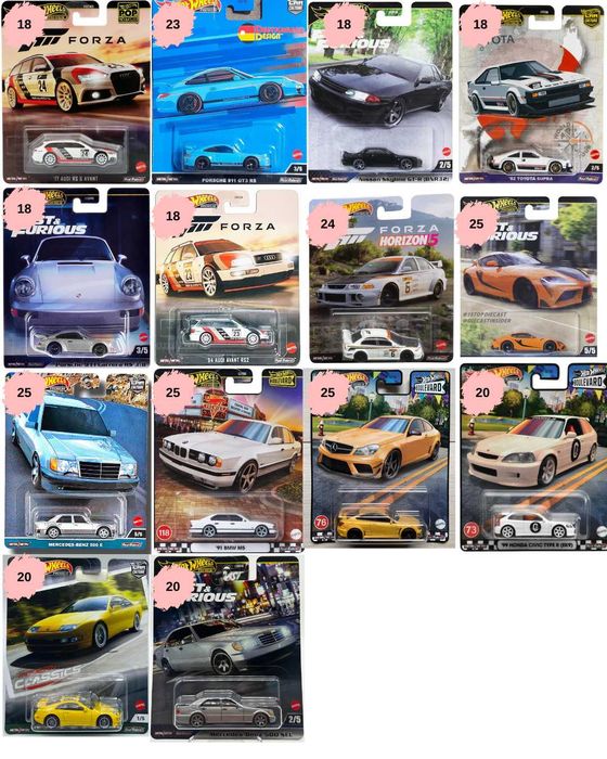 Хот Уилс Hot Wheels Premium Chase, Sth, Car Culture, Boulevard, Fast Furious,