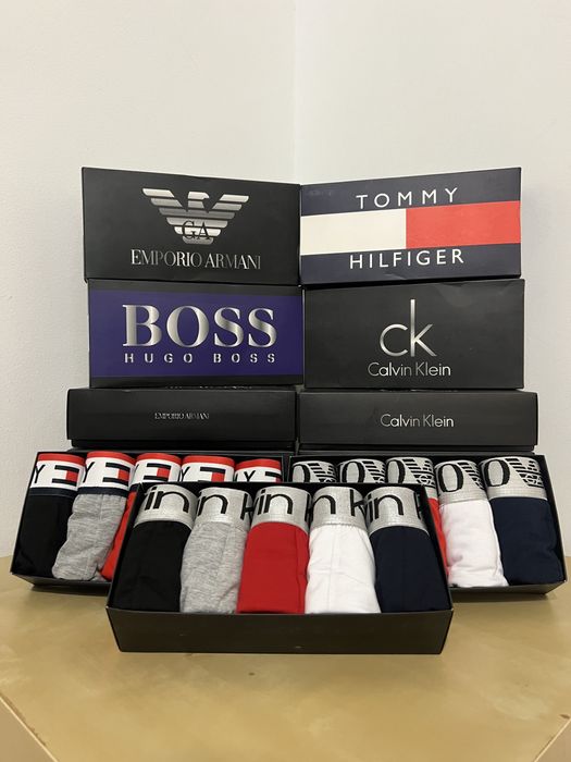 Set 5 boxeri  bărbați - calitate  PREMIUM - 95% bumbac