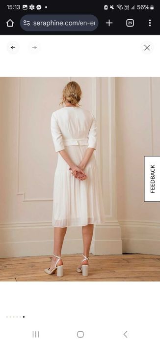 Дамска рокля за бременни размер 38