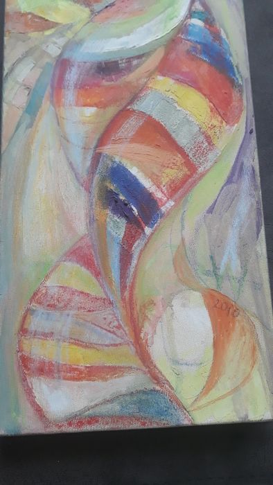 Картина платно абстрактна композиция