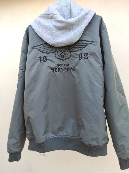 Geaca Fishbone  cu hanorac