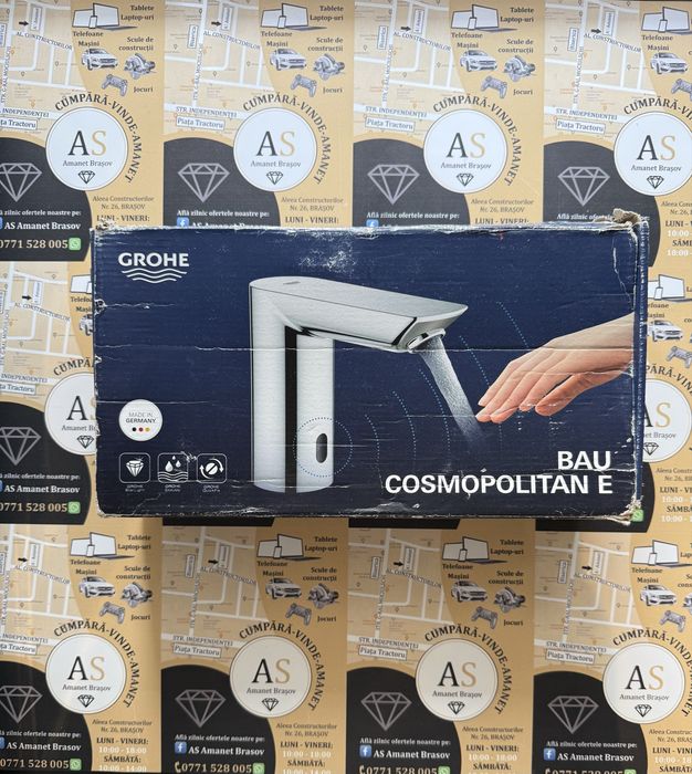 Baterie lavuar cu sezor Grohe Bau Cosmopolitan E ca Noua