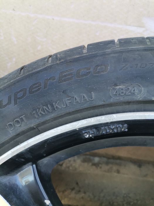 Алуминиеви джанти с гуми