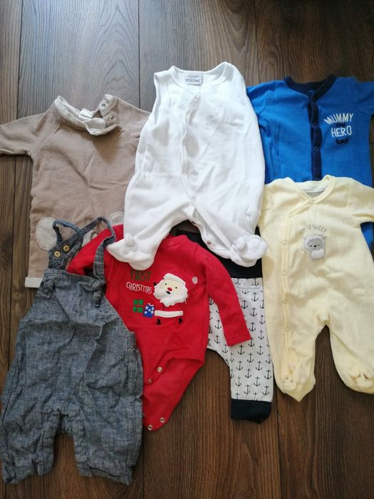 Маркови зимни дрешки 0-3 якета,боди, панталонки..