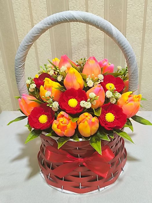 Sovunli xushboy gullar. Buyurtma asosida