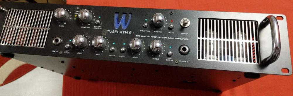 Amp. Bass + Boxa 6x10" - Warvick