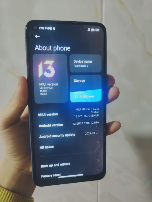 Redmi note 9 srochna