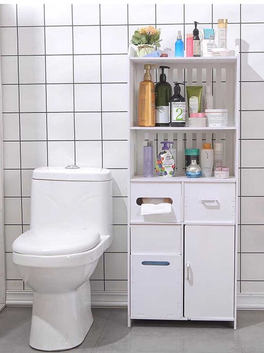 Напольный шкаф, полка для хранения в ванной комнате и туалете, стеллаж