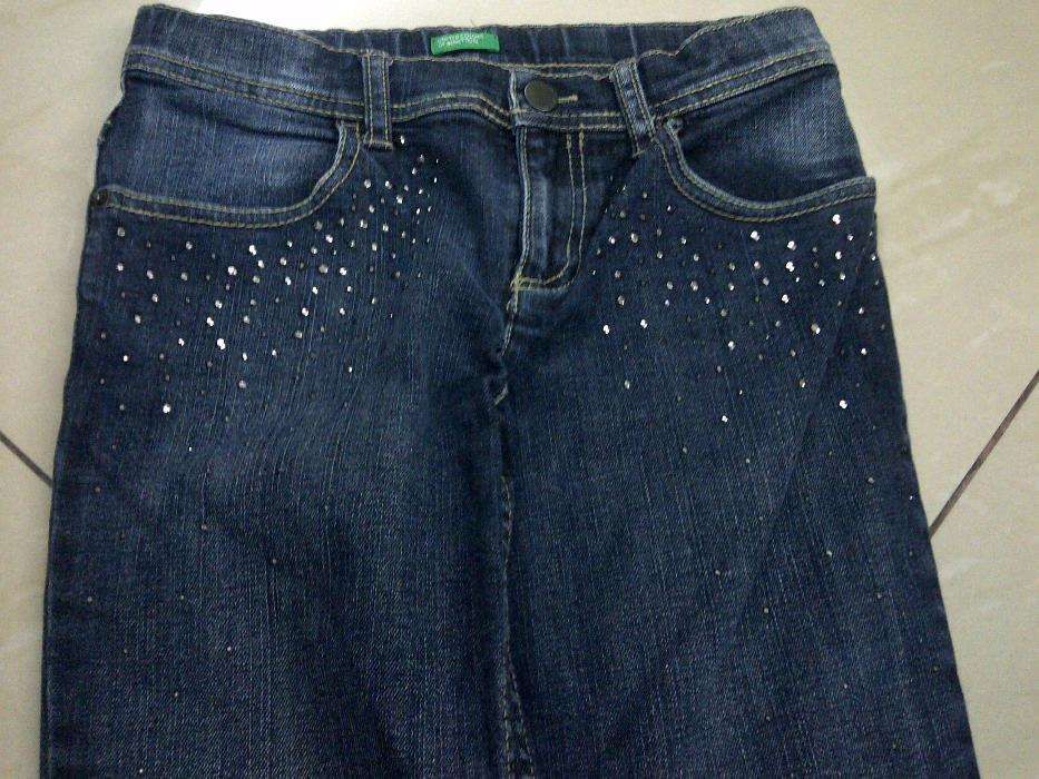 Blugi " Benetton" 7-9 ani